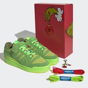 NIB Adidas Forum Grinch Shoes, M8